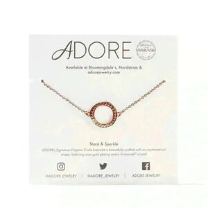 Adore by Swarovski® Organic Circle Bracelet